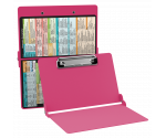 WhiteCoat Clipboard® - Pink Diagnostic Sonography Edition